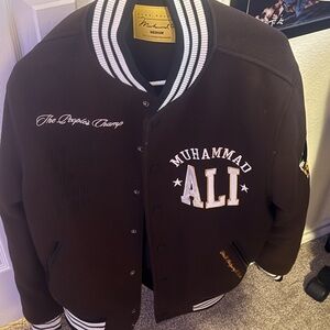 Muhammad Ali Brown Varsity Jacket